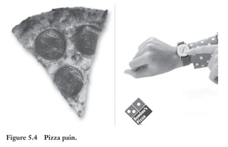 Trim Size: 6in x 9in Morin c05.tex V1 - 07/25/2018 5:59pm Page 127
k
k k
k
DIAGNOSE THE PAIN 127
Figure 5.4 Pizza pain.
they realized that people spend most of their time at home and in the
office. Yet people experience the pain of missing a transitional environ-
ment that helps them switch mentally from their home mode to their
office model. The founder and former CEO of Starbucks, Mr. Schultz
positioned the business as an ideal third place.
The “third place” is like a decompression chamber, the home
away from home, the workplace away from the workplace (Figure 5.5).
That positioning has made Starbucks unique and very successful in over
70 countries and over 24,000 locations because it solves a major pain
for millions of people every day.
Uber
Meanwhile, another company that did not even exist 10 years ago built
an empire by targeting pains many of us share: going from one point
to another quickly and cost-effectively without owning a vehicle. How
many of us have been frustrated waiting for a cab not knowing exactly
when it would arrive? and have you not wondered when you would
get to your destination and if you would have enough cash to pay for
the ride (Figure 5.6)? Today, Uber operates in 84 countries, has over
160,000 drivers and holds a market value of $70 billion, while not
owning one car.
 