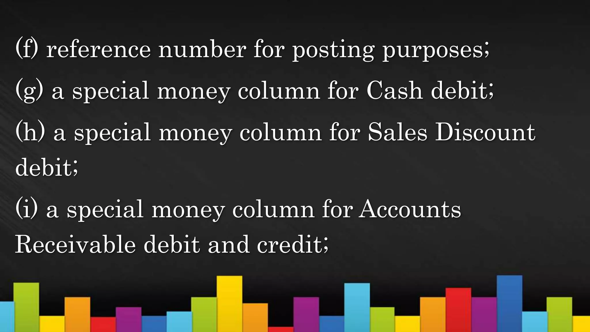 Money Column Books of accounts | PPTX