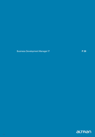 28
Business Development Manager IT P 29
 
