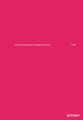 47
Business Development Manager Cherbourg P 48
 