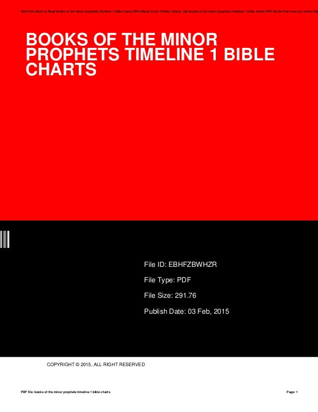 Bible Prophecy Charts Pdf