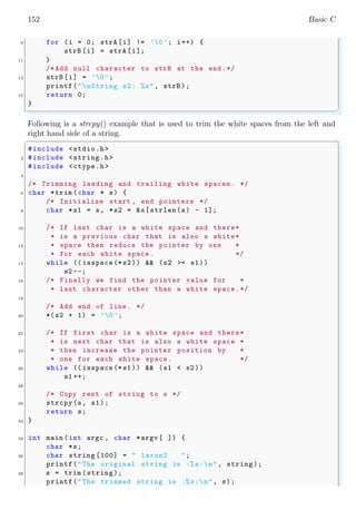 Strb Side Notes for C Programming for MCA, BCA, B. Tech CSE, ECE and MSC (CS) 2 ...