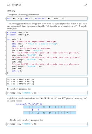 Notes for C Programming for MCA, BCA, B. Tech CSE, ECE and MSC (CS) 2 ...