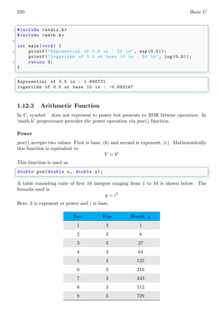 Notes for C Programming for MCA, BCA, B. Tech CSE, ECE and MSC (CS) 3 ...