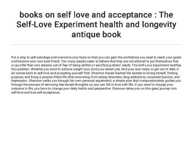 research paper about self love