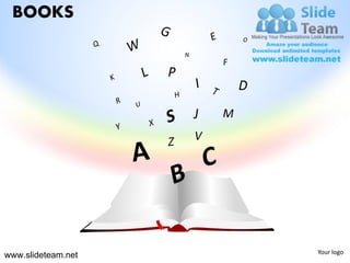 BOOKS




                    Your logo
www.slideteam.net
 