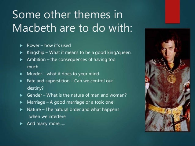 Examples of nature in macbeth image