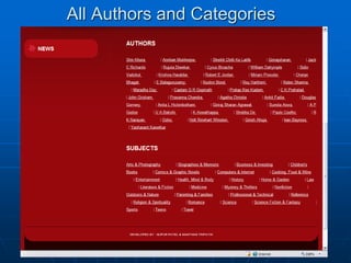 All Authors and Categories
 