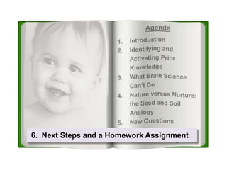 6. Next Steps and a Homework Assignment
 