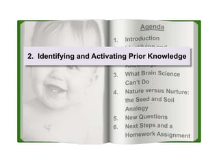 2. Identifying and Activating Prior Knowledge
 