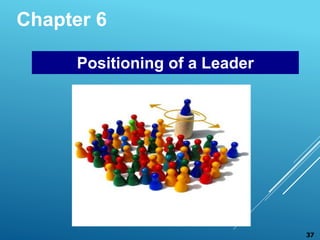 Chapter 6
Positioning of a Leader
37
 