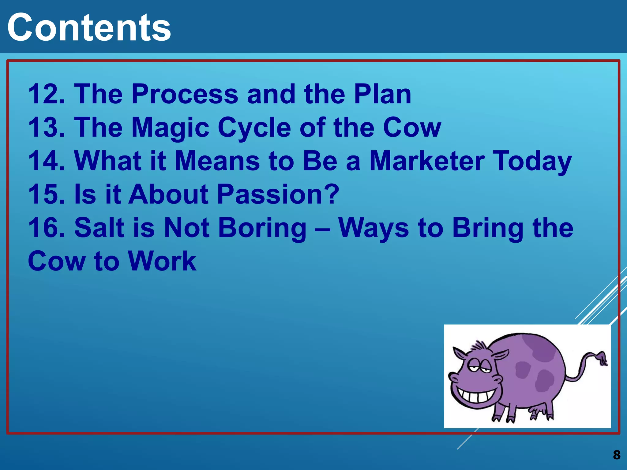 Purple Cow Book Summary PDF