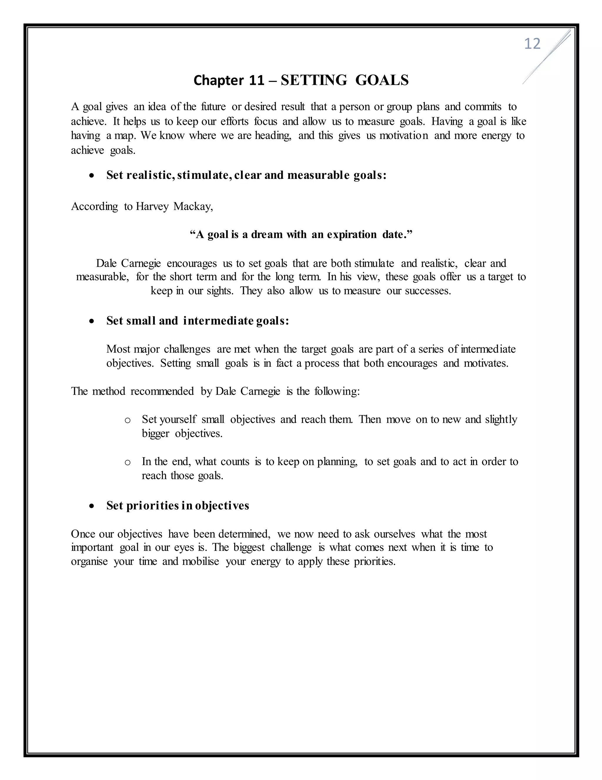 The Leader in You- Dale Carnegie - Book Summary | DOCX