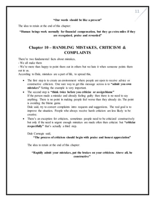 The Leader In You Dale Carnegie Book Summary