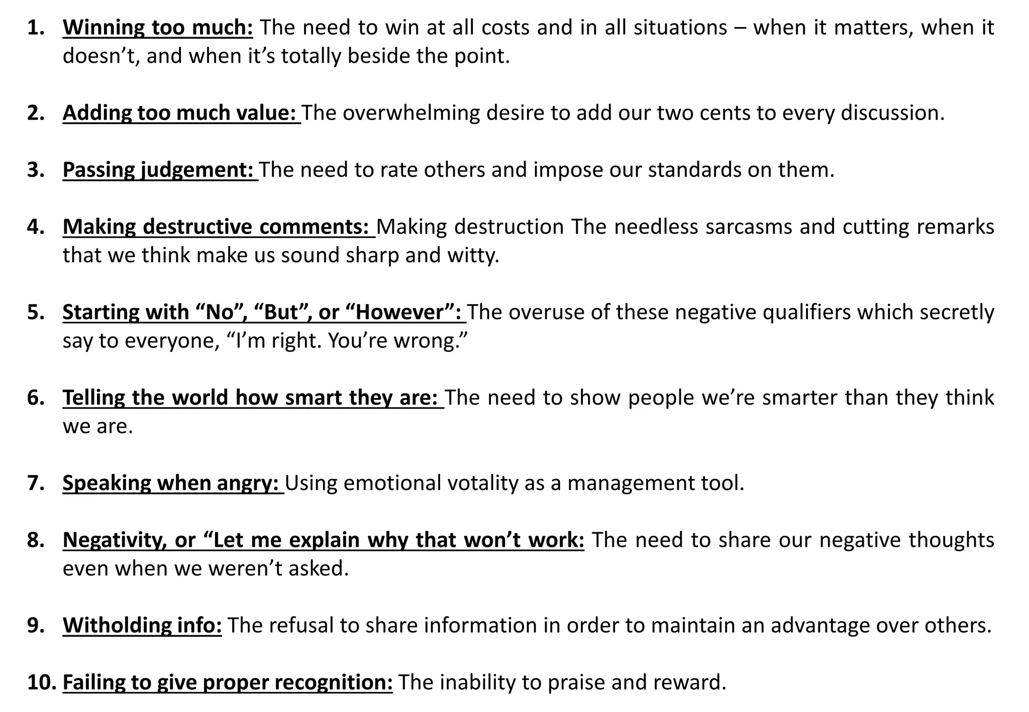 Book summary - What got you here Won't get you there | PPTX