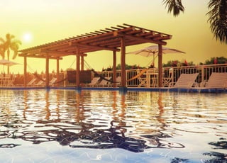 Ilustração Artística das Piscinas do Espaço Summer
 