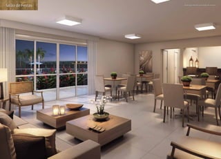 Salão de Festas   Ilustração Artística do Salão de Festas
 