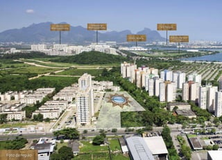 Centro        Shopping
                                 Metropolitano                Via Parque
                 Metropolitano


                                                 HSBC Arena           Futuro Parque
                                                                        Olímpico




Foto da região
 