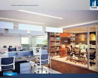 CONFORTO E TECNOLOGIA A SERVIŽ O DO SEU BEM-ESTAR.




                                                                  Material de uso exclusivo do corretor.
Perspectiva Ilustrada
 da Sala Comercial
 