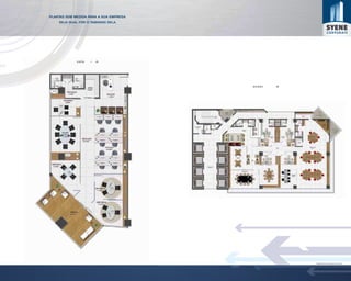 PLANTAS SOB MEDIDA PARA A SUA EMPRESA.
    SEJA QUAL FOR O TAMANHO DELA.




            ” sala •   ” – — m’




                                         ” ˜ ’   andar •   ™ — — m’




                                                                      Material de uso exclusivo do corretor.
 