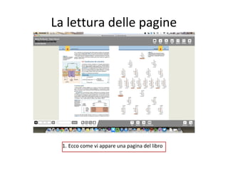 La lettura delle pagine

1. Ecco come vi appare una pagina del libro

 