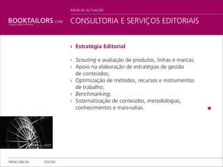 Booktailors   ApresentaçãO