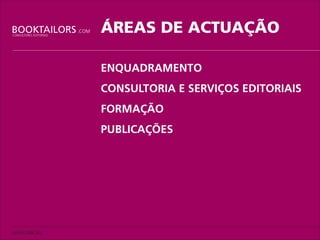Booktailors   ApresentaçãO