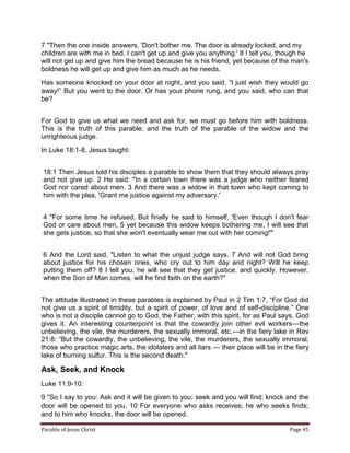 The parables of our Lord Jesus Christ elaborated in depth | PDF