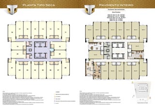 Planta Tipo Seca Pavimento Inteiro
 