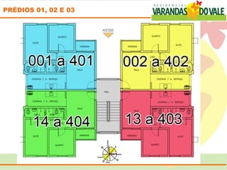 PRÉDIOS 01, 02 E 03
 