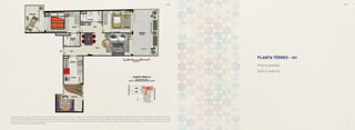 3433
O terraço é área comum do edifício, de uso e gozo exclusivo do proprietário da unidade 101, conforme previsto na convenção de condomínio. Esta é uma planta provisória sujeita à alteração sem aviso
prévio. O projeto poderá sofrer modificações decorrentes das posturas municipais, concessionárias e do próprio local. A planta não apresenta localização de pilares e prumadas de instalações. As áreas
descritas são referentes às áreas privativas de cada unidade. Essas áreas privativas representam as áreas dos compartimentos somados às suas áreas de paredes. As cotas são dimensões de eixo a eixo
de paredes do estudo de layout apresentado.
16,74 m²
Planta padrão
Sala 2 quartos
planta térreo - 101
BS”DBS”D
 