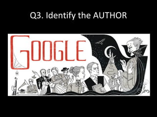Q3. Identify the AUTHOR
 