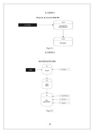 e-commerce web development project report (Bookz report) | PDF
