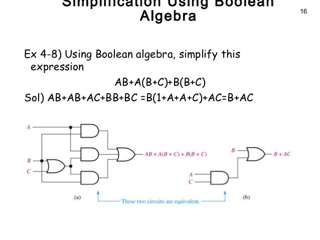 Boolean algebra