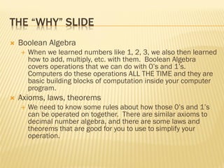 Boolean algebra | PPT
