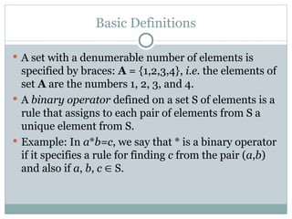 Denumerable Set Examples boolean_algebra.ppt of all of us and the family will not even have to ...