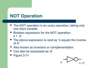boolean algebra.ppt digital logic design, | PPT