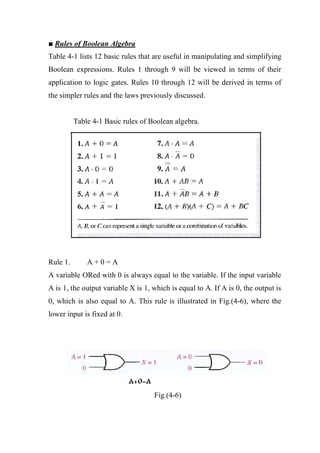 Boolean algebra r009 | PDF