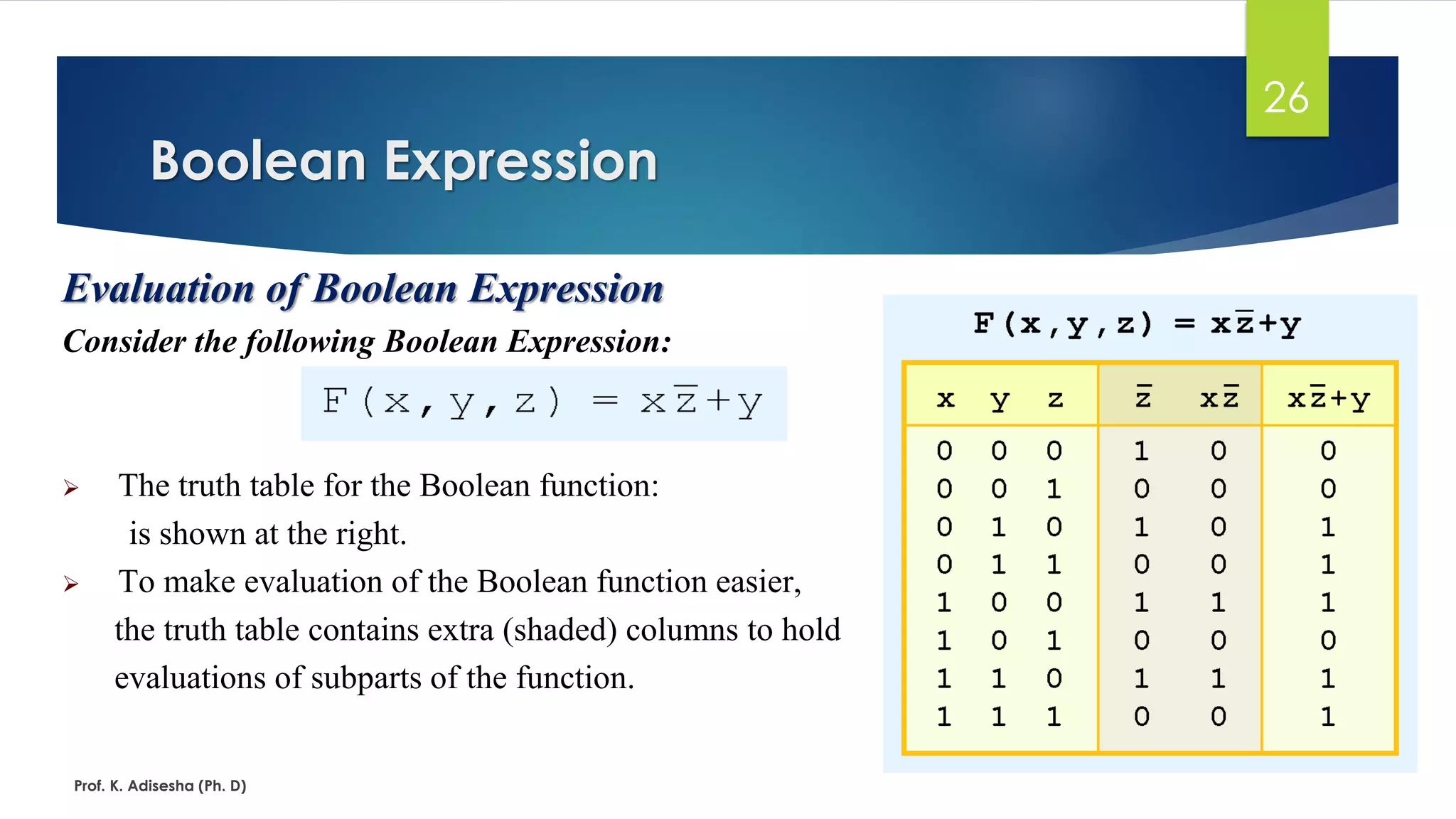 Boolean algebra & logic gates | PDF