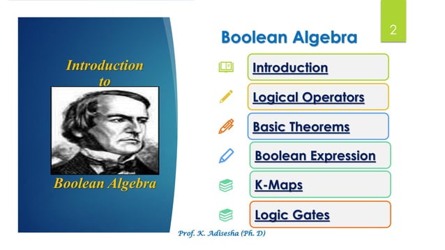 Boolean algebra & logic gates | PDF