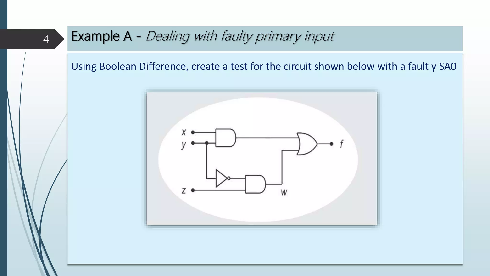 Boolean difference examples | PPTX