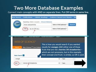 Connecting Search Terms with Boolean Operators | PPT