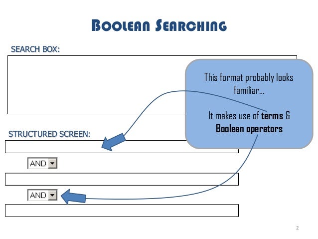 boolean search and boolean search and