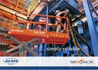 Jost's Boom Lift with lowest life cycle cost & ease of serviceability  