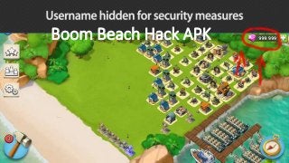 Boom Beach Hack APK
 
