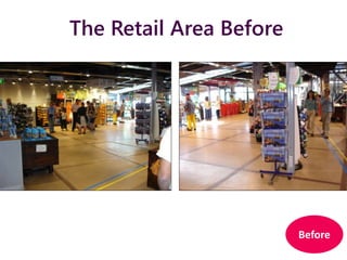 Visual Merchandising before & after with incredible sales results | PPTX