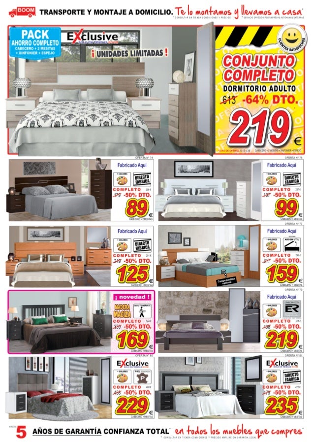 Catálogo de Ofertas en Muebles ¡Tú si que sabes ahorrar! | Muebles BO…