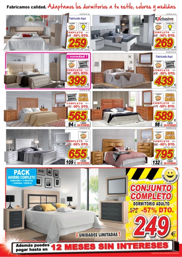 Catálogo de Ofertas en Muebles ¡Tú si que sabes ahorrar! Muebles BO…