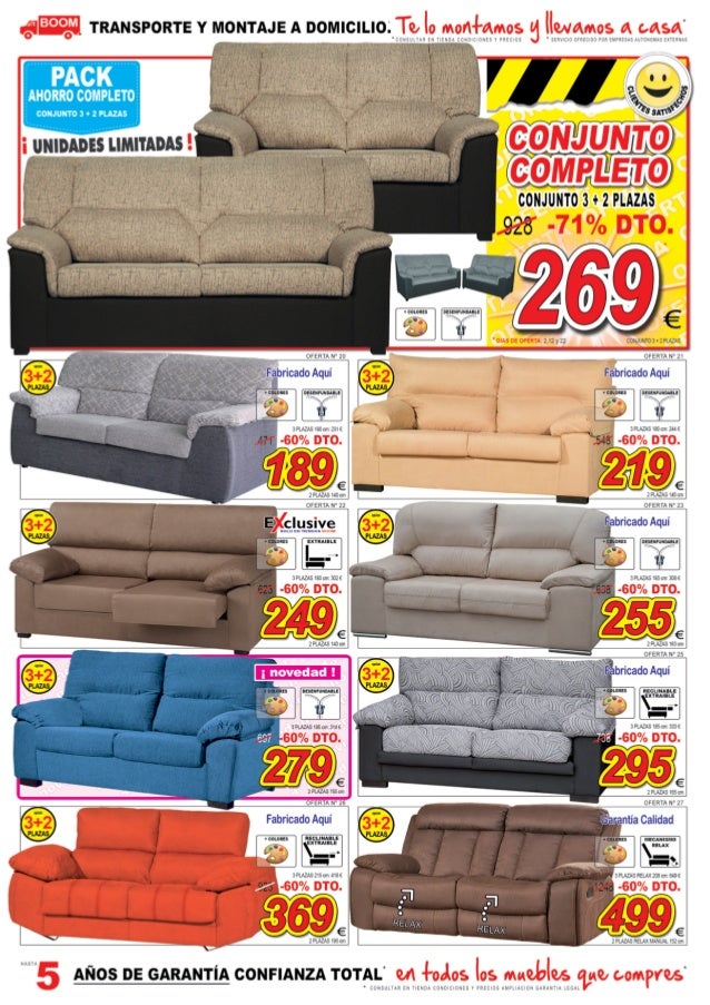 Catálogo de Ofertas en Muebles ¡Tú si que sabes ahorrar! Muebles BO…