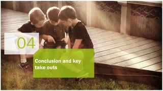 04 
Conclusion and key 
take outs 
 